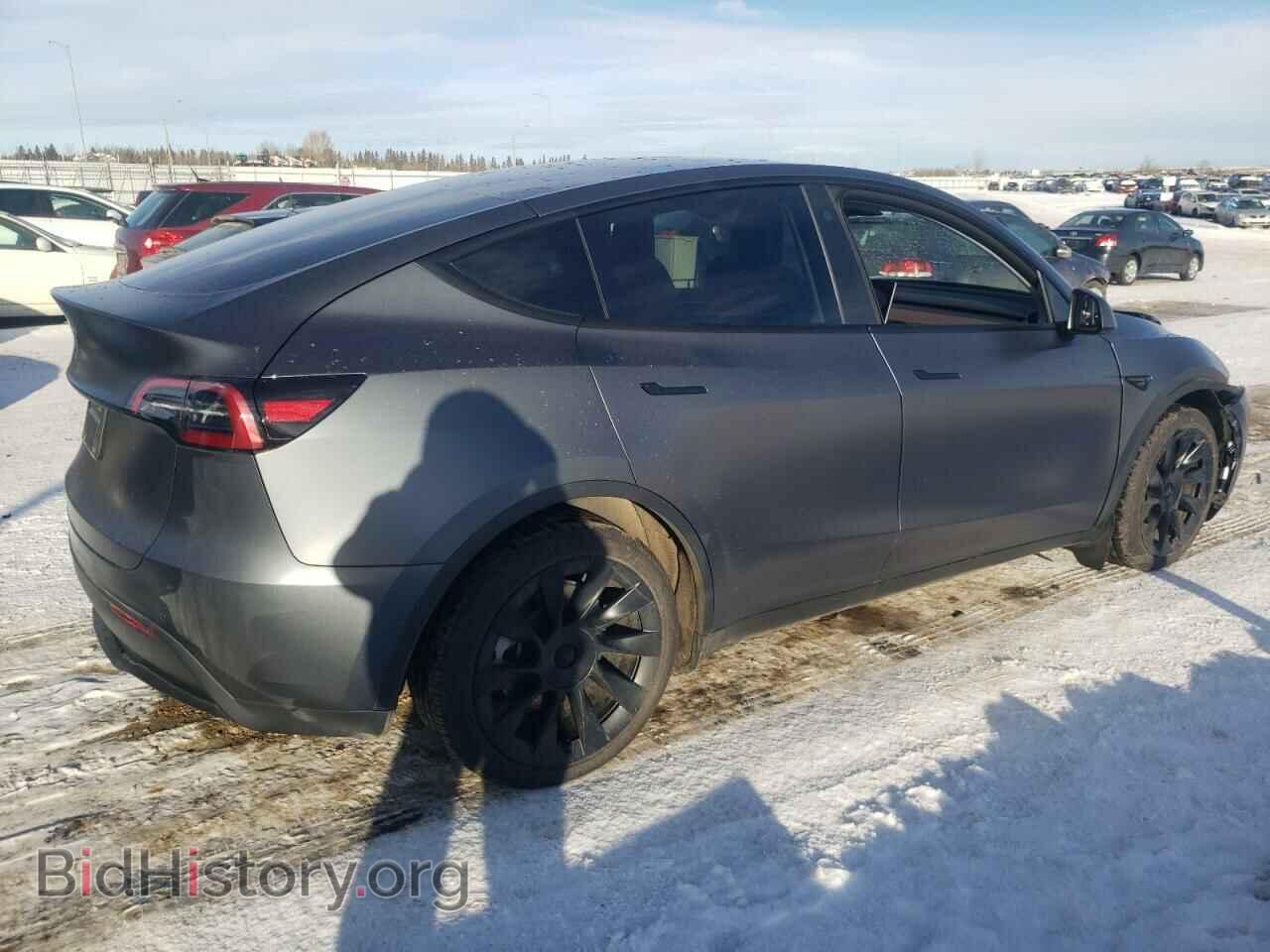 2022 TESLA MODEL Y - VIN: 7SAYGDEE7NF563617 - Фото 3