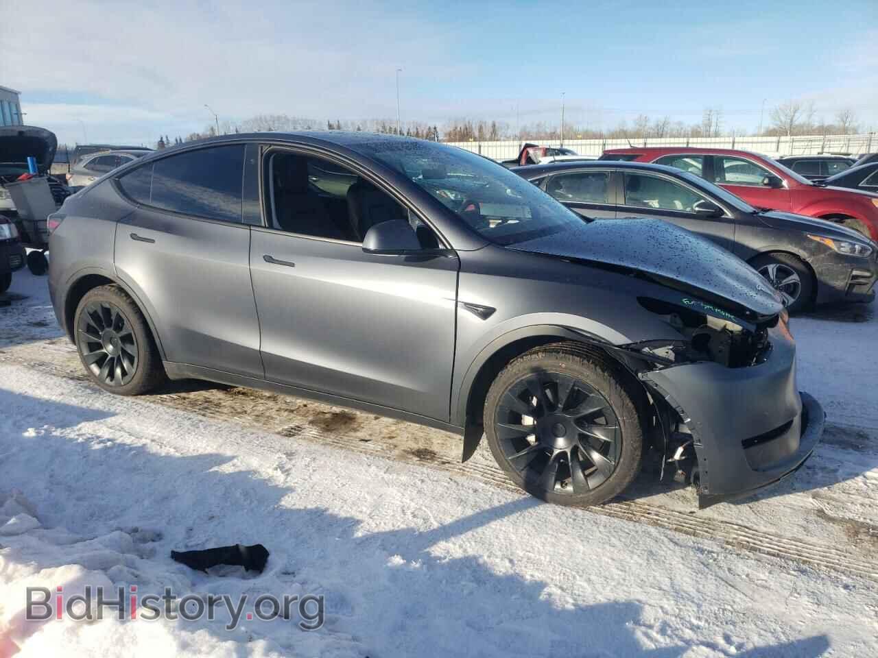 2022 TESLA MODEL Y - VIN: 7SAYGDEE7NF563617 - Фото 4