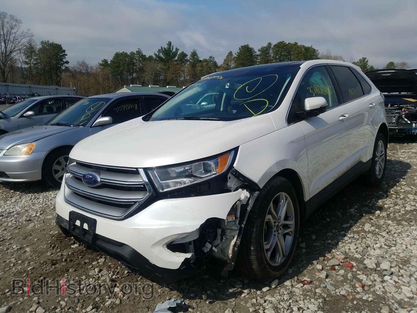 2017 FORD EDGE - VIN: 2FMPK4K87HBC51140 - Фото 2