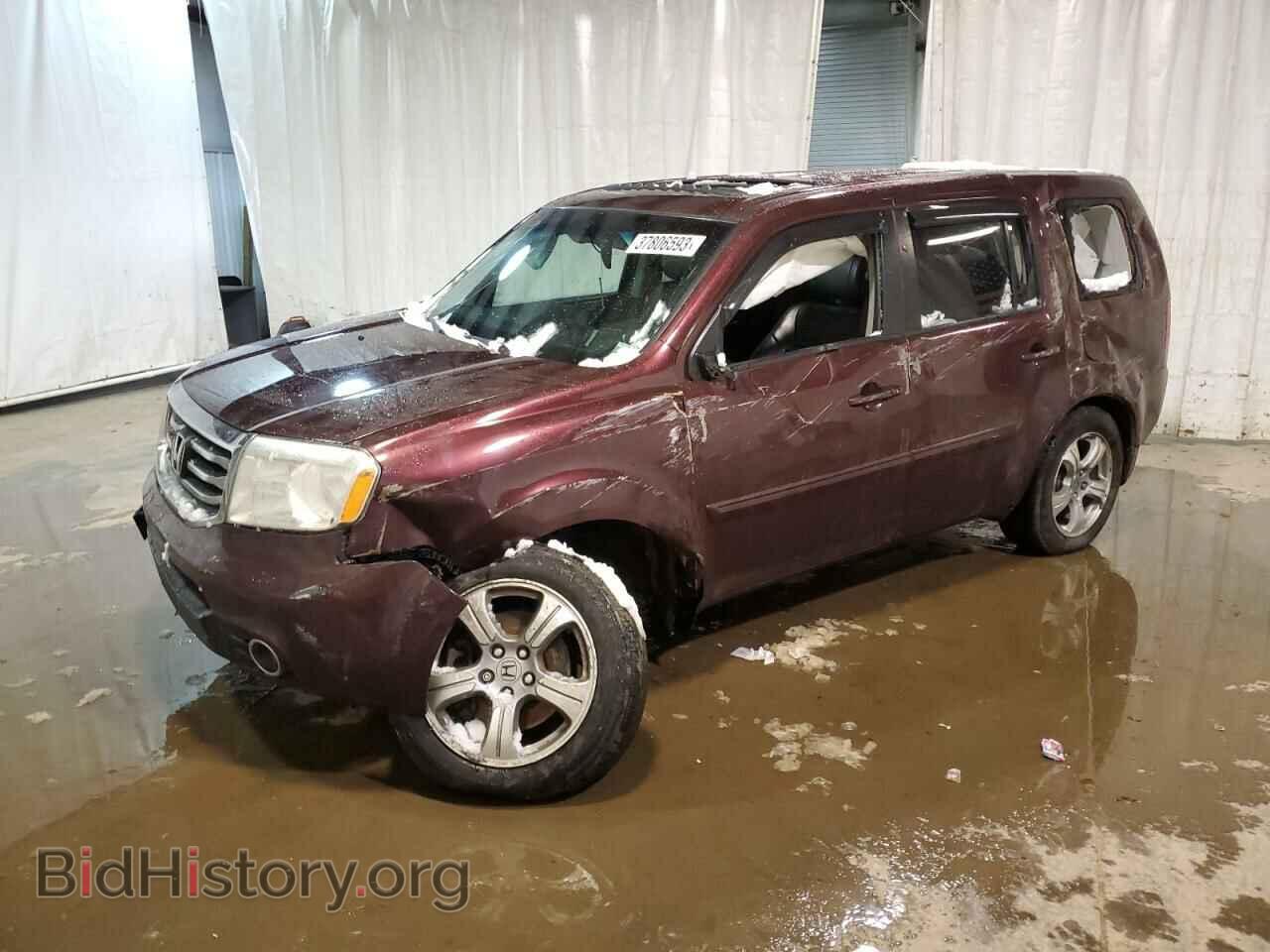 Photo 5FNYF4H67DB070328 - HONDA PILOT 2013