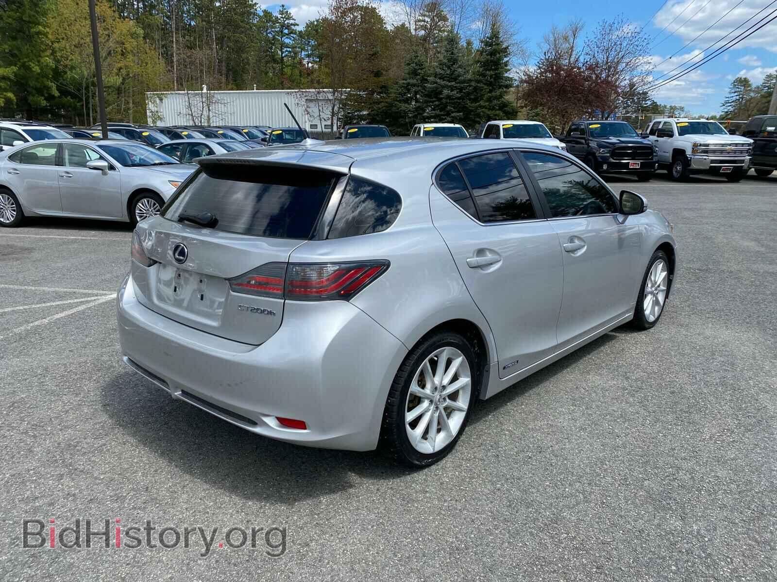 2012 LEXUS CT 200 - VIN: JTHKD5BH9C2115362 - Фото 3