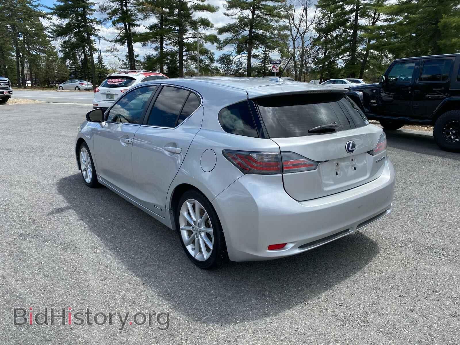 2012 LEXUS CT 200 - VIN: JTHKD5BH9C2115362 - Фото 4