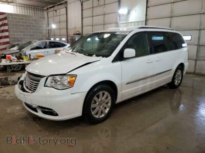 2016 Chrysler MINIVAN Touring, white — VIN 2C4RC1BG7GR290686, Copart