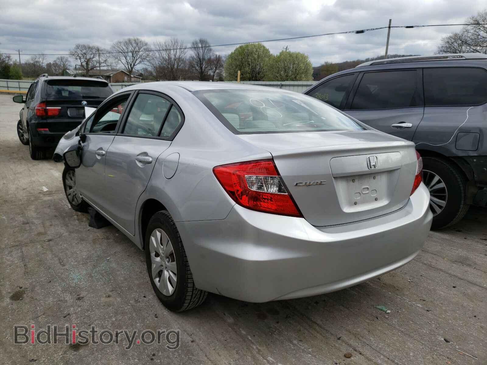 2012 HONDA CIVIC - VIN: 19XFB2E53CE005371 - Фото 3