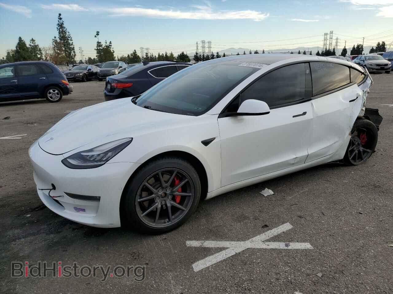 Фотография 5YJ3E1EB9KF442343 - TESLA MODEL 3 2019