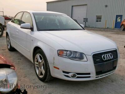 2008 Audi A4 A4 2.0T QU, белый — VIN WAUDF68E98A033438, Copart