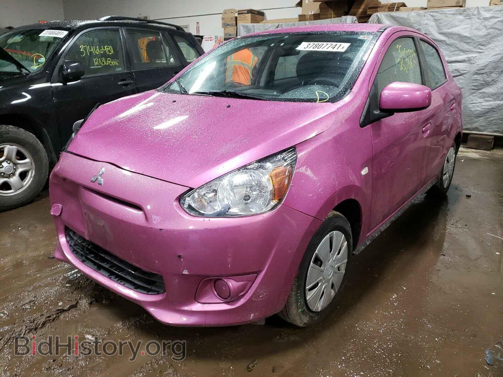 2015 MITSUBISHI MIRAGE - VIN: ML32A3HJ4FH002724 - Фото 2