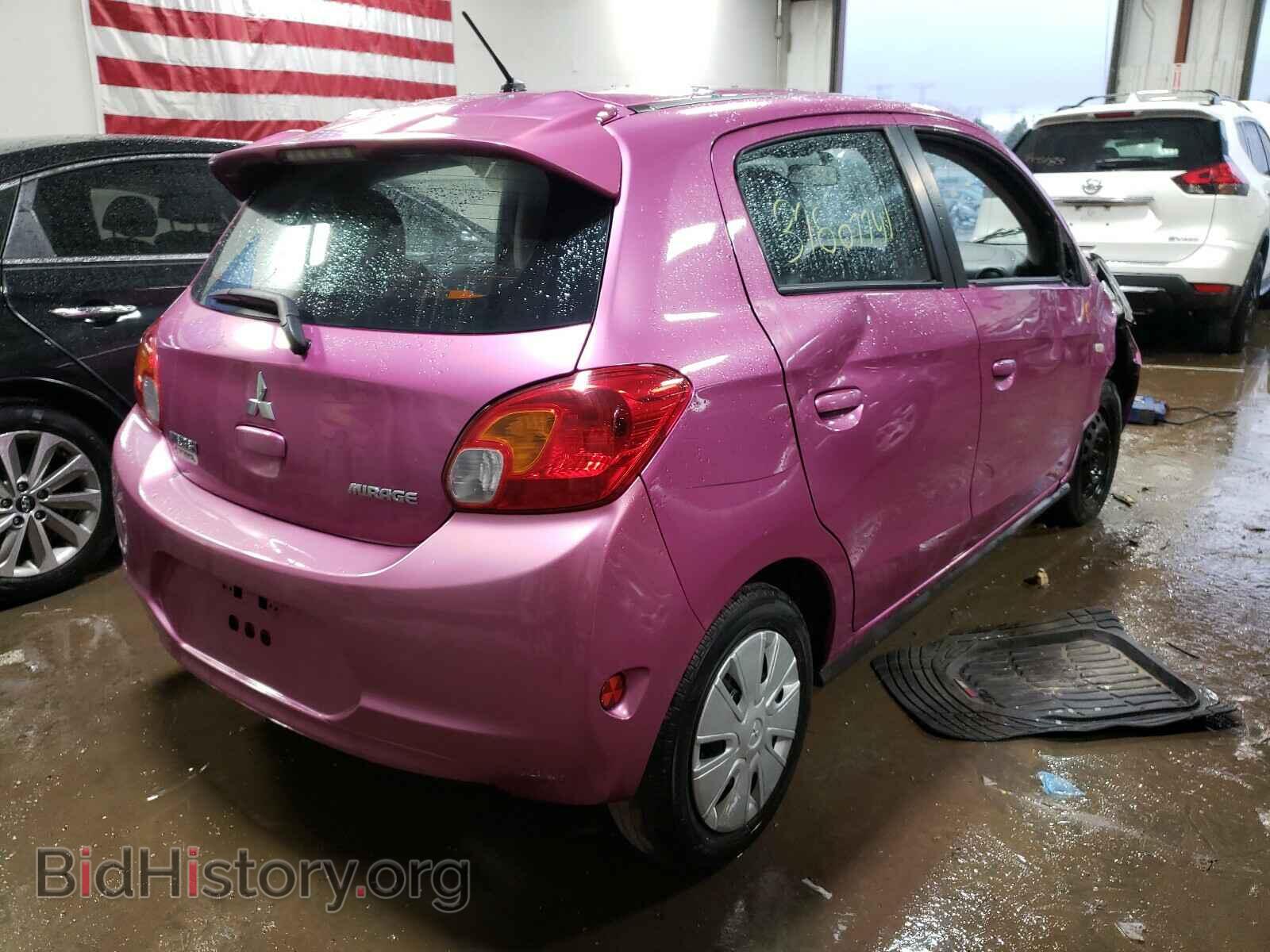 2015 MITSUBISHI MIRAGE - VIN: ML32A3HJ4FH002724 - Фото 4