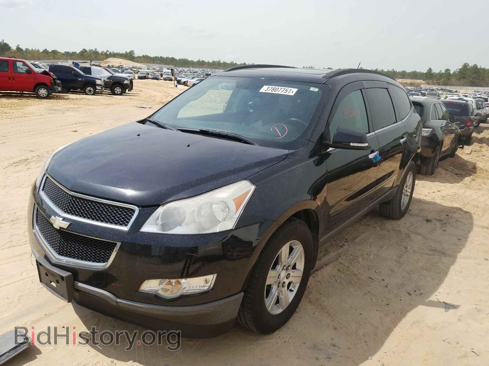 2012 CHEVROLET TRAVERSE - VIN: 1GNKRJED6CJ202122 - Фото 2
