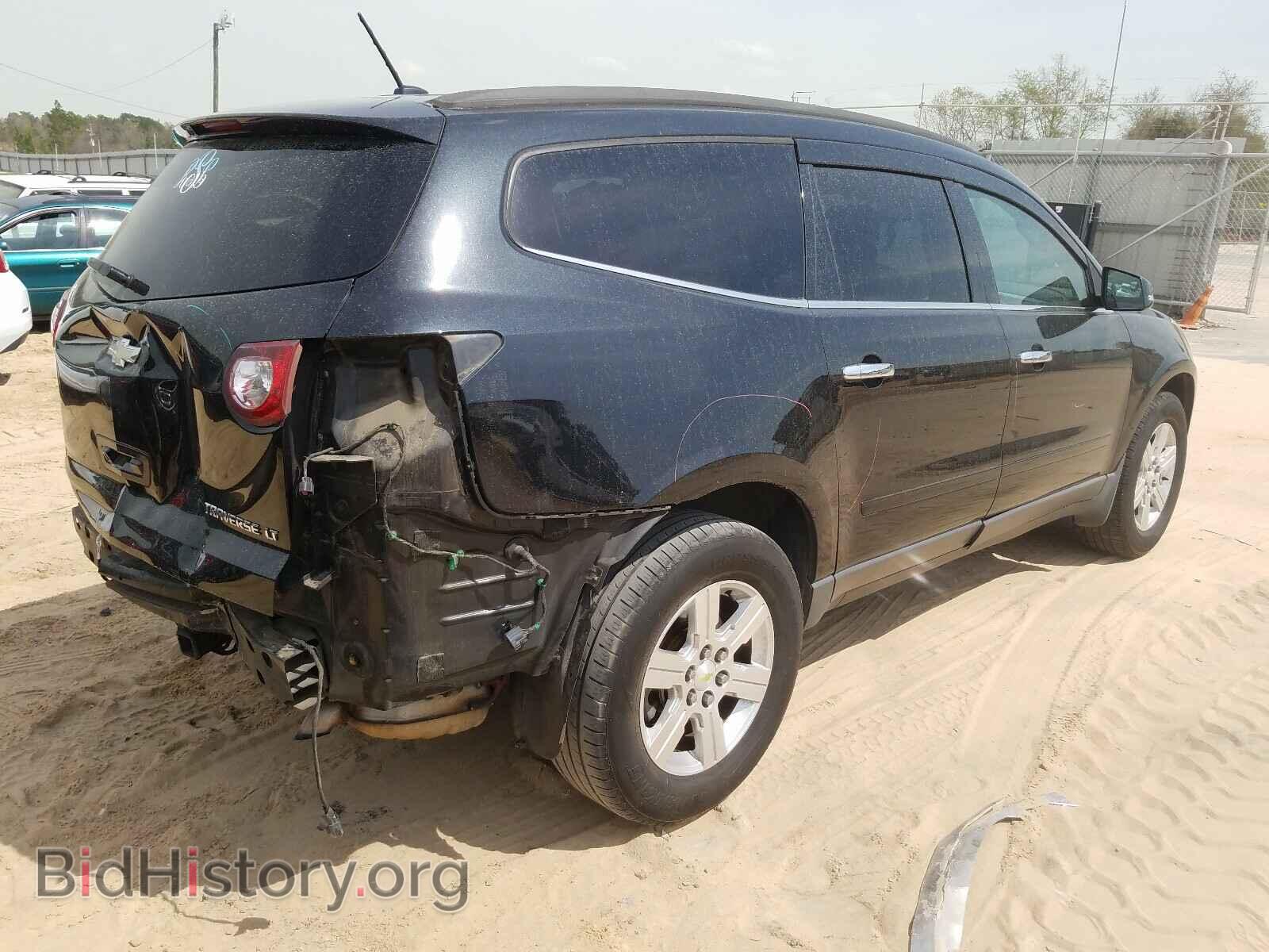 2012 CHEVROLET TRAVERSE - VIN: 1GNKRJED6CJ202122 - Фото 4