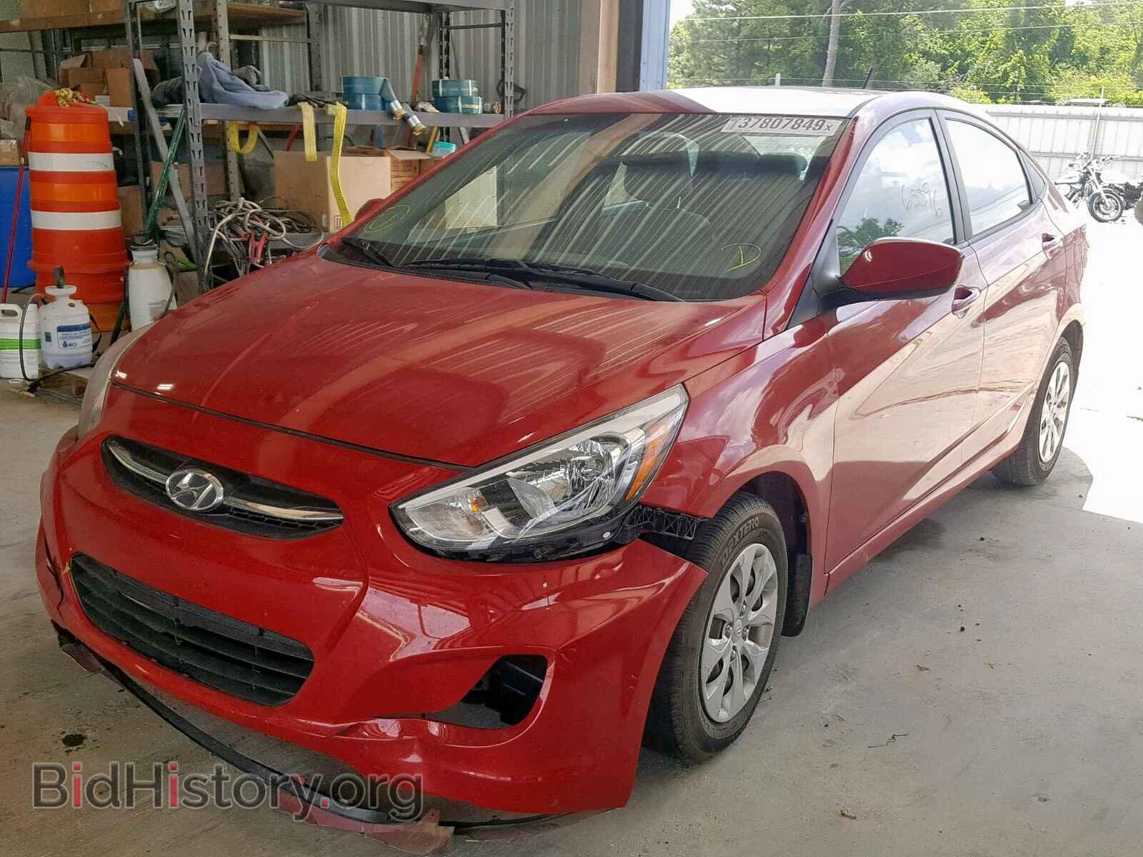 2016 HYUNDAI ACCENT - VIN: KMHCT4AE6GU992066 - Фото 2