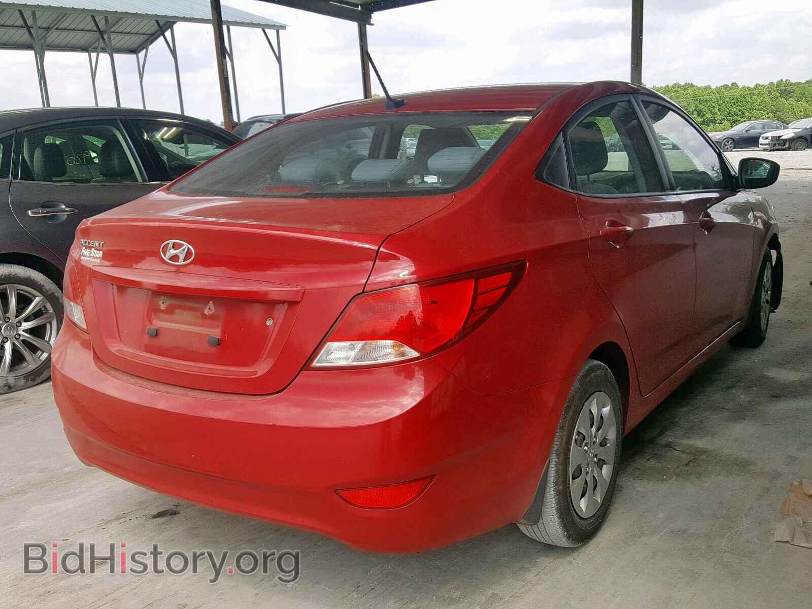 2016 HYUNDAI ACCENT - VIN: KMHCT4AE6GU992066 - Фото 4