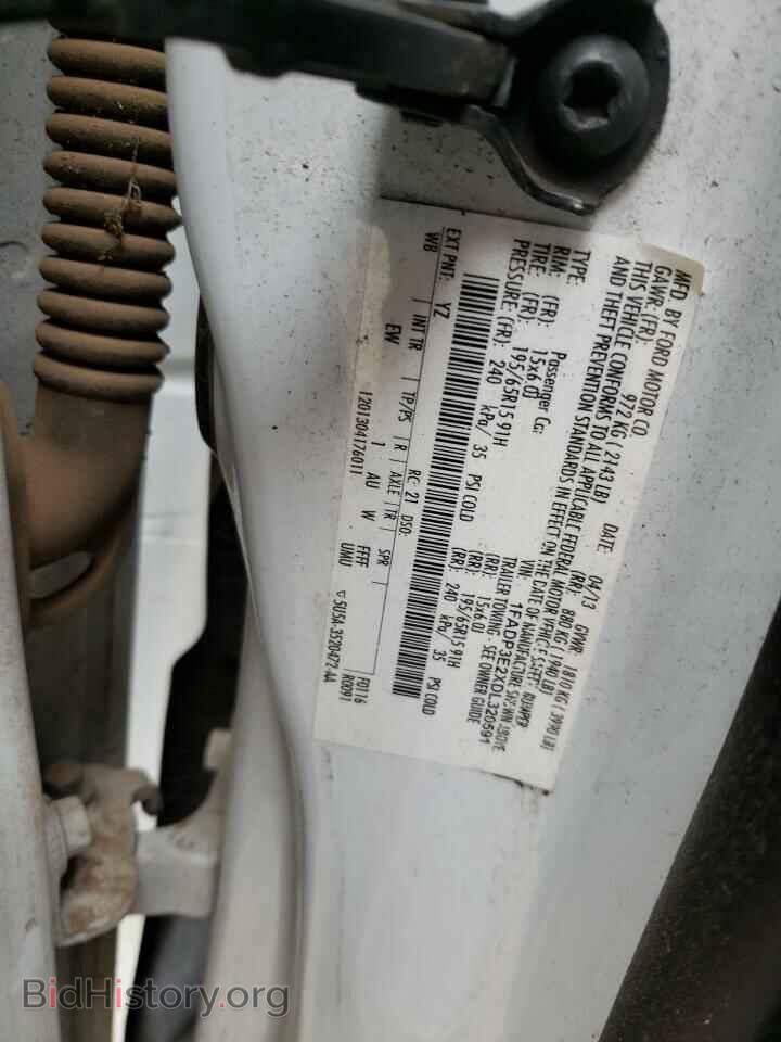 2013 FORD FOCUS - VIN: 1FADP3E2XDL320591 - Photo 10