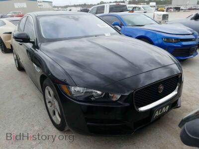 2018 Jaguar XE, черный — VIN SAJAR4FX2JCP38941, Copart