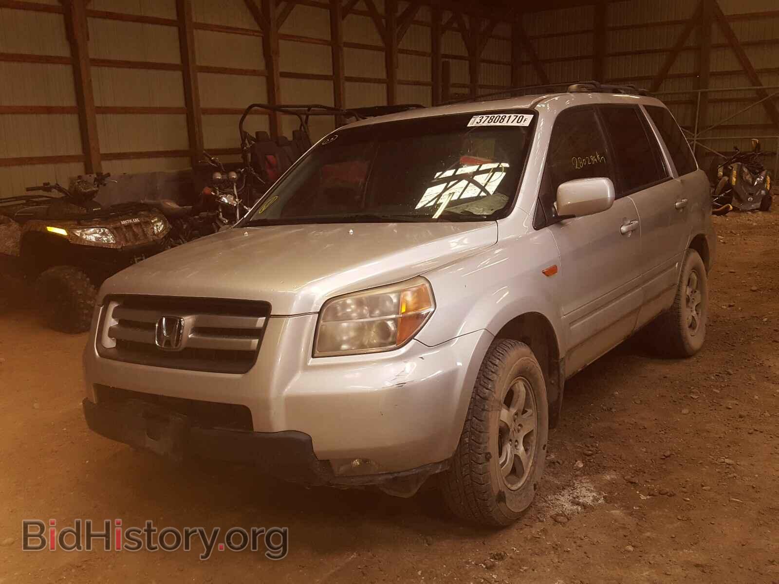 2008 HONDA PILOT - VIN: 5FNYF18368B501851 - Фото 2