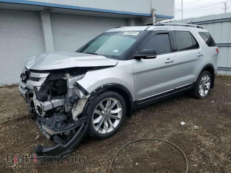 2011 Ford EXPLORER XLT (VIN 1FMHK8D89BGA72106) — photo 1 of 13, Copart, damage: front end