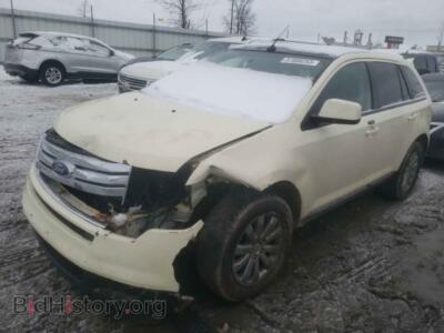 2007 Ford EDGE Edge SEL P, кремовый — VIN 2FMDK49C87BA93483, Copart