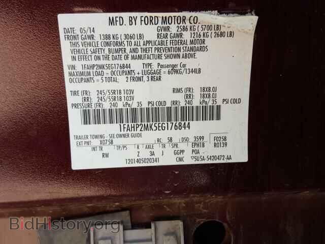 2014 FORD TAURUS - VIN: 1FAHP2MK5EG176844 - Photo 10