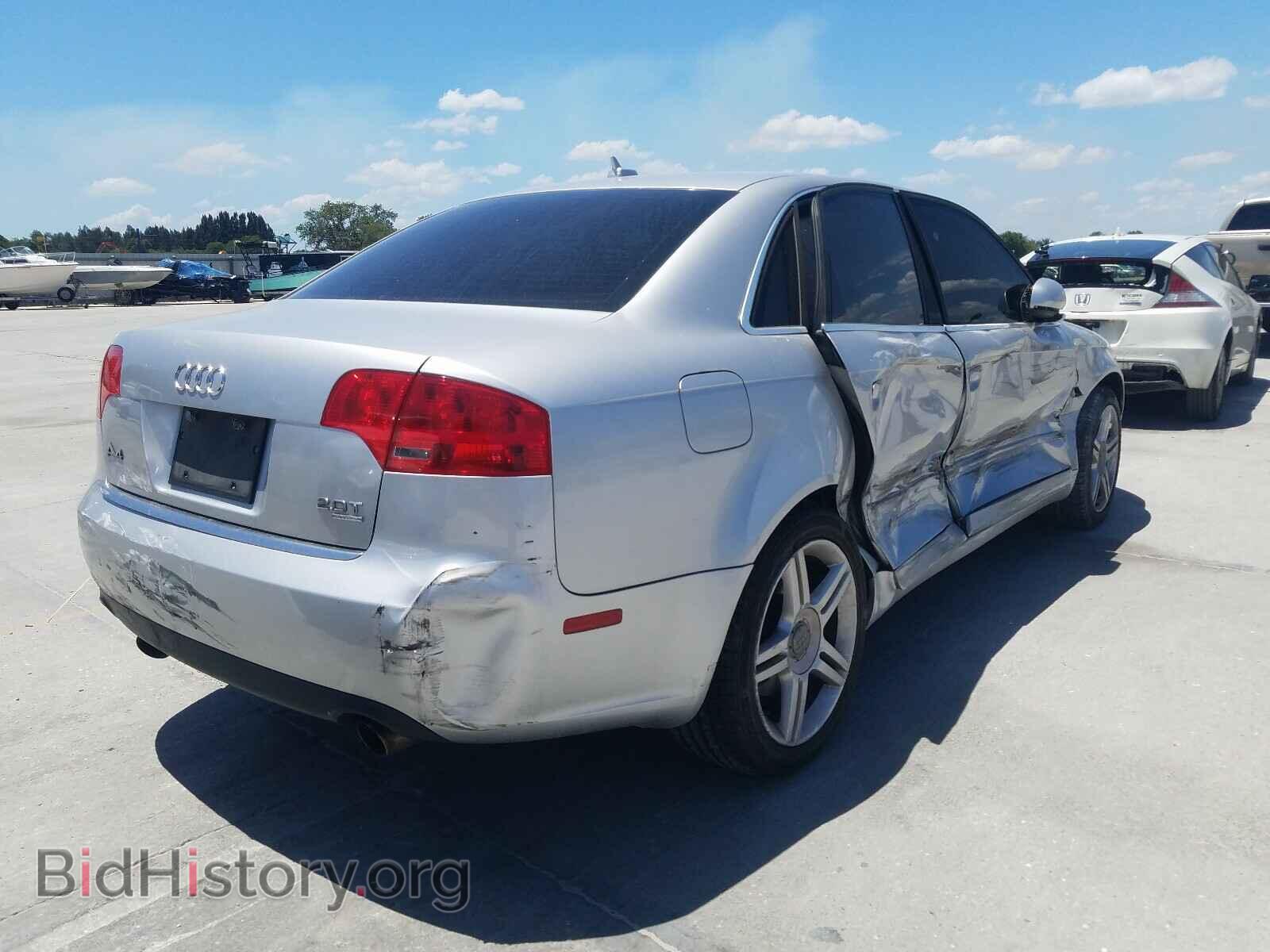 2007 AUDI A4 - VIN: WAUDF78EX7A084483 - Photo 4