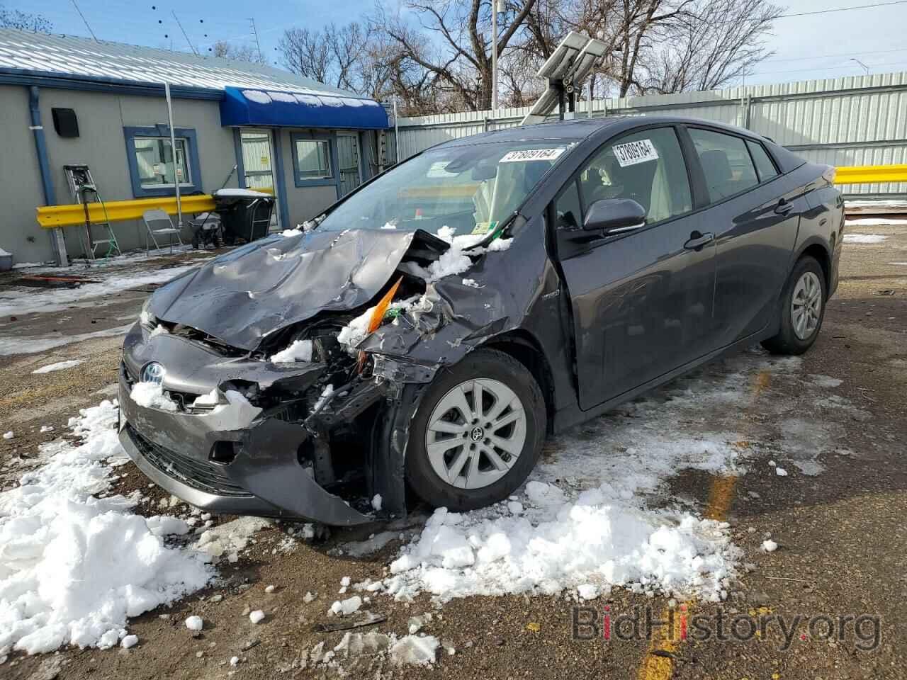 Photo JTDKBRFU4H3555674 - TOYOTA PRIUS 2017