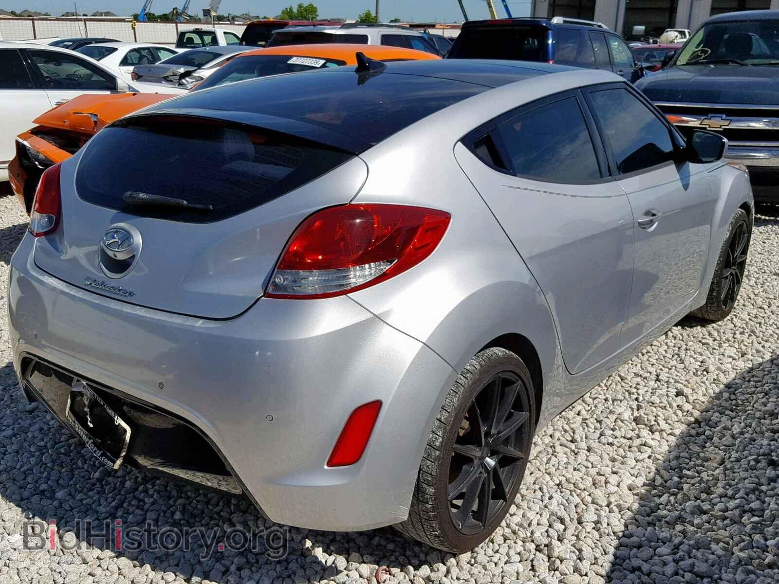 2012 HYUNDAI VELOSTER - VIN: KMHTC6AD2CU026424 - Фото 4