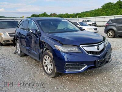 2016 Acura RDX TECHNO, blue — VIN 5J8TB4H57GL003048, Copart