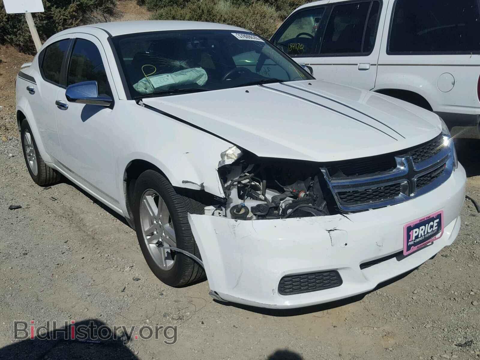 Photo 1C3CDZAG2DN621772 - DODGE AVENGER 2013