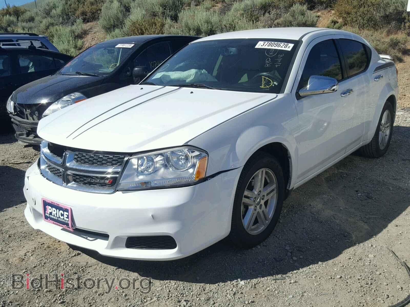2013 DODGE AVENGER - VIN: 1C3CDZAG2DN621772 - Фото 2