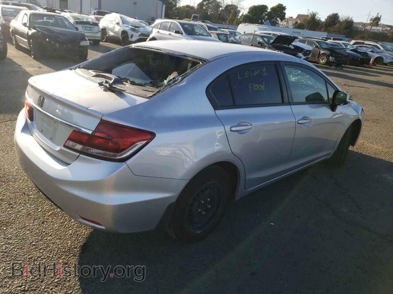 2013 HONDA CIVIC - VIN: 19XFB2F5XDE286567 - Фото 3