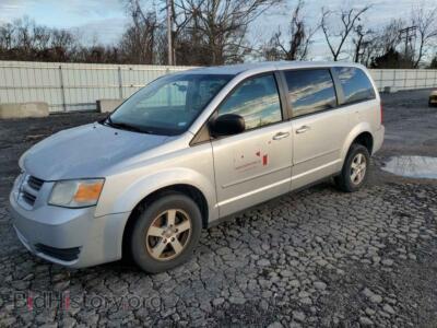 2010 Dodge CARAVAN SE, серебристый — VIN 2D4RN4DE4AR203408, Copart