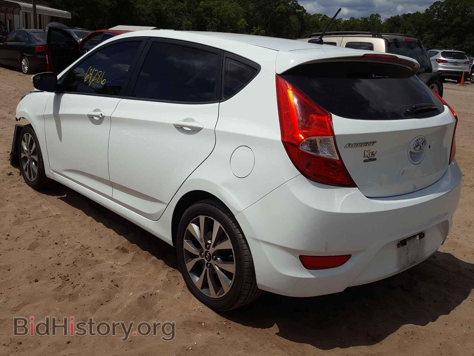 2016 HYUNDAI ACCENT - VIN: KMHCU5AE8GU265238 - Фото 3