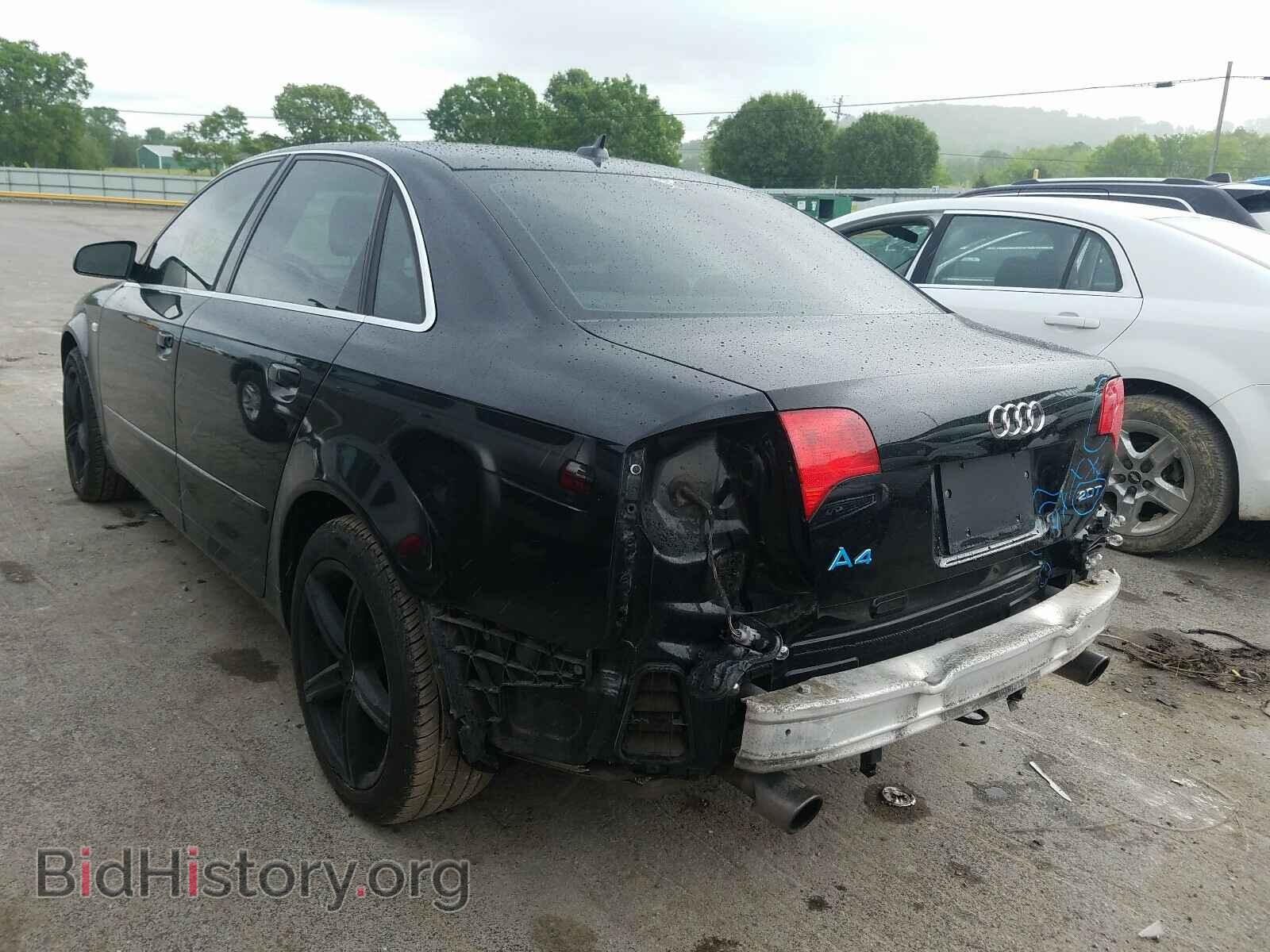 2007 AUDI A4 - VIN: WAUAF78E87A201657 - Photo 3