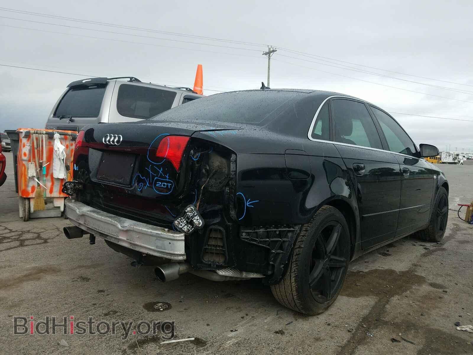 2007 AUDI A4 - VIN: WAUAF78E87A201657 - Photo 4