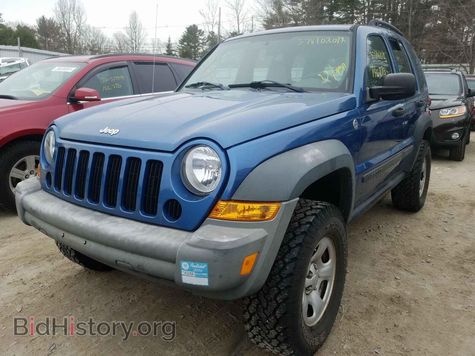 2006 JEEP LIBERTY - VIN: 1J4GL48K66W262995 - Фото 2