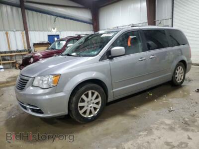 2015 Chrysler MINIVAN Town & COU, серебристый — VIN 2C4RC1AG6FR677617, Copart