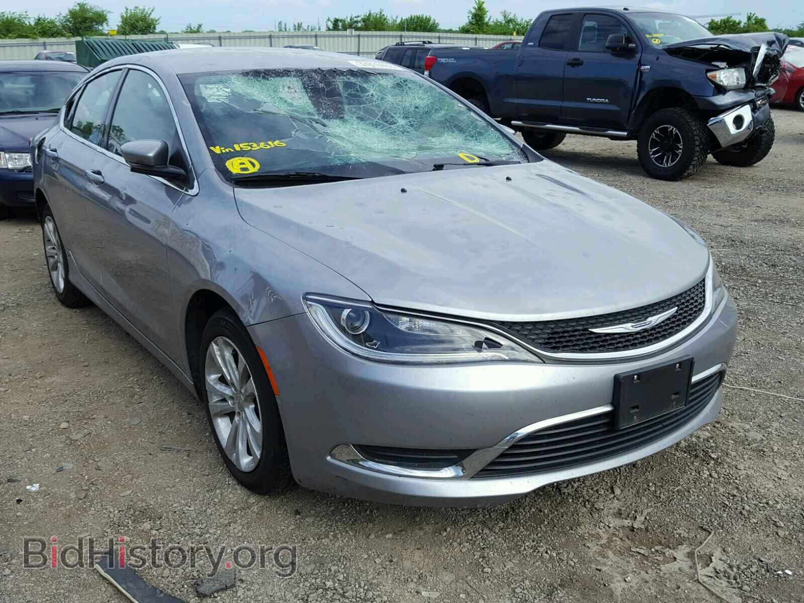 Фотография 1C3CCCAB2GN153616 - CHRYSLER 200 2016