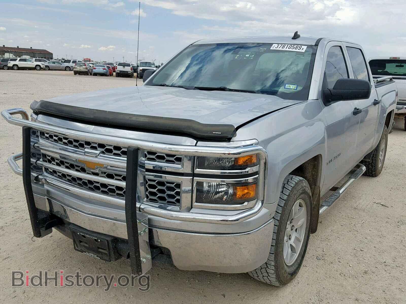 2014 CHEVROLET SILVERADO - VIN: 3GCPCREH4EG227932 - Фото 2