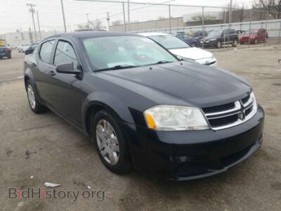 2011 Dodge AVENGER Avenger EX, черный — VIN 1B3BD4FB2BN530894, Copart