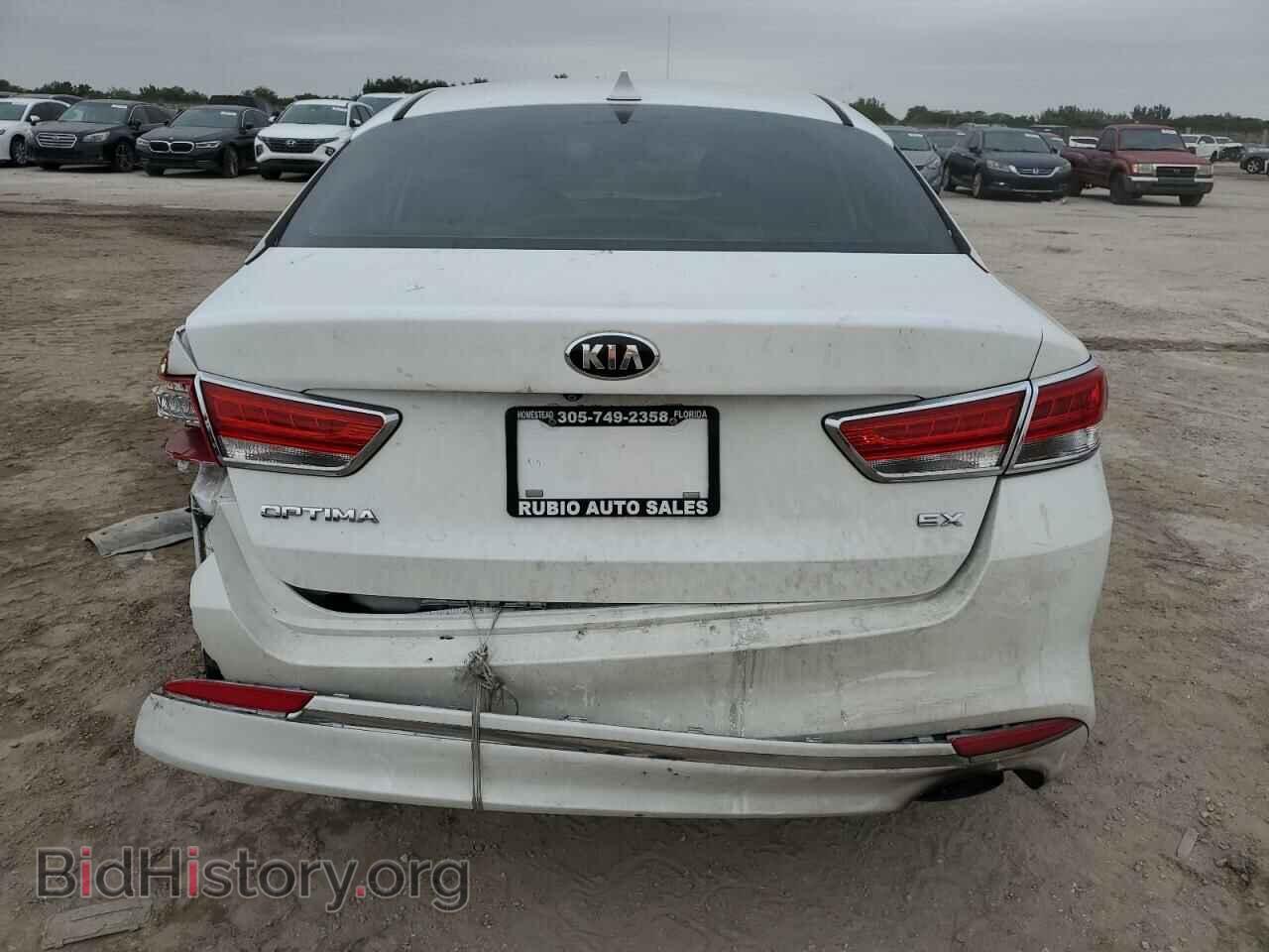 2016 KIA OPTIMA - VIN: 5XXGU4L36GG006295 - Photo 6