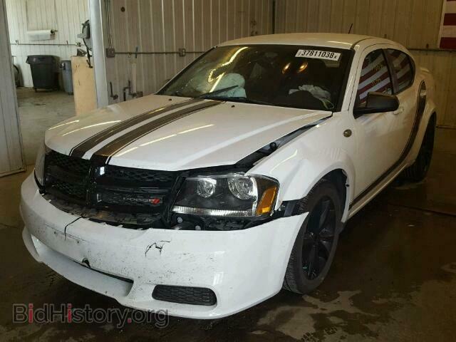 2014 DODGE AVENGER - VIN: 1C3CDZAB1EN117221 - Фото 2