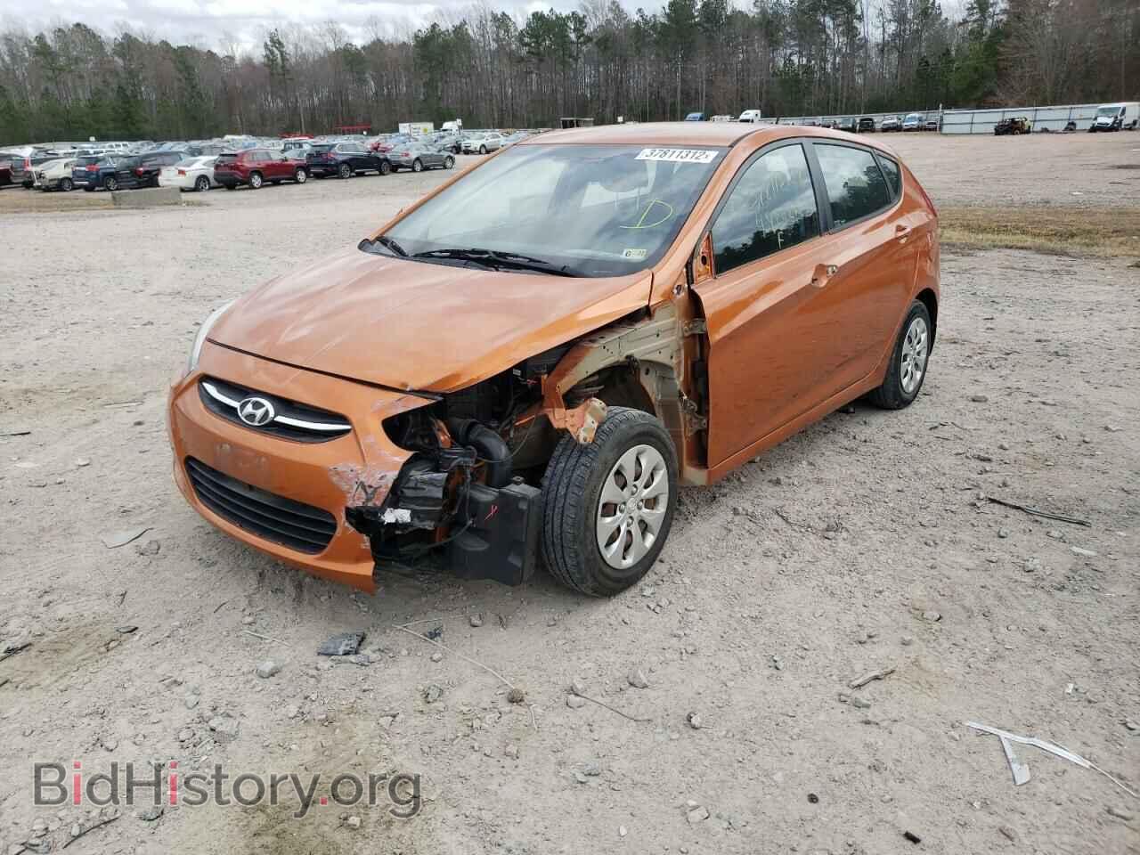 2015 HYUNDAI ACCENT - VIN: KMHCT5AE6FU217674 - Фото 2