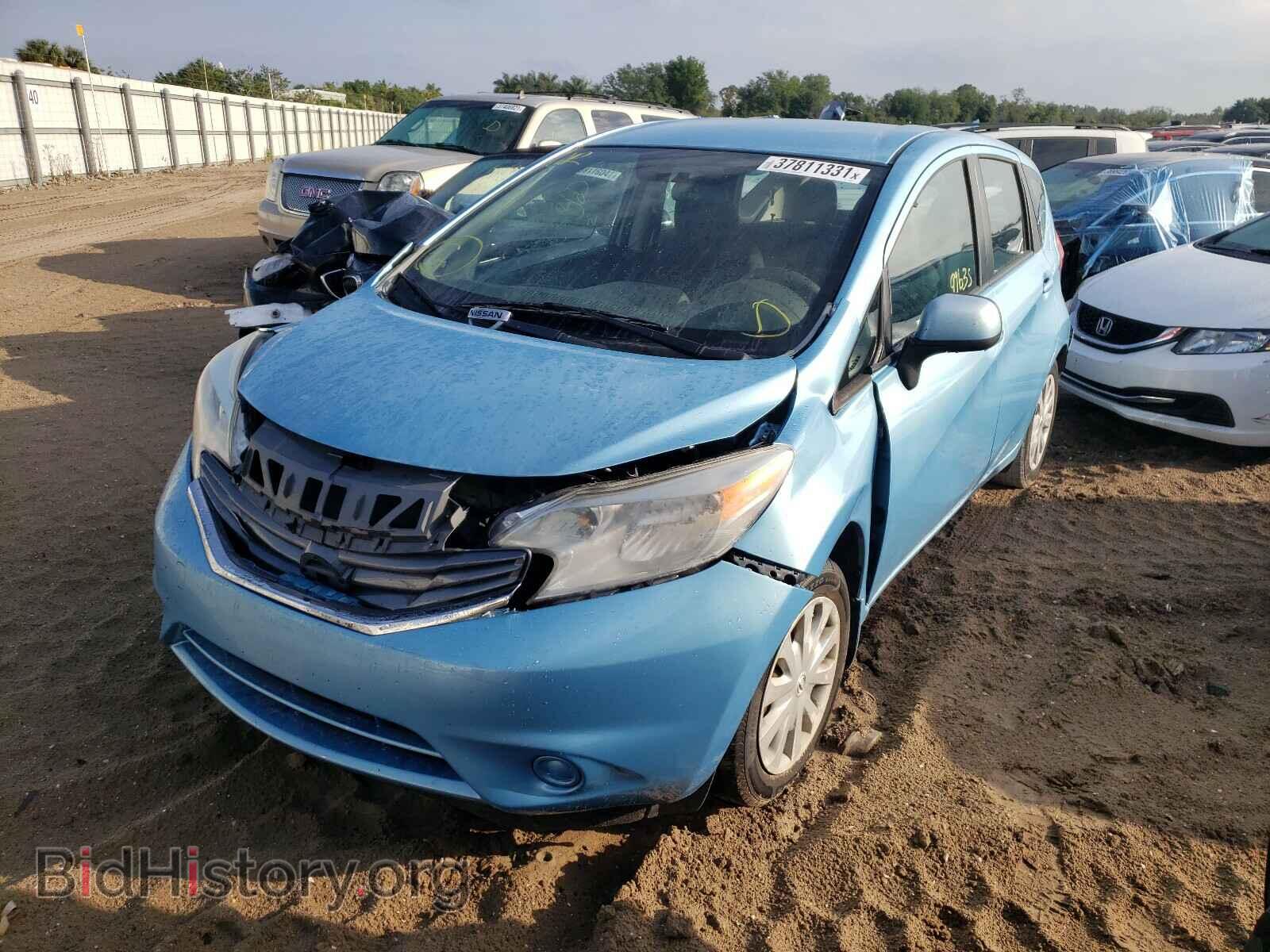 2014 NISSAN VERSA - VIN: 3N1CE2CP1EL393846 - Фото 2