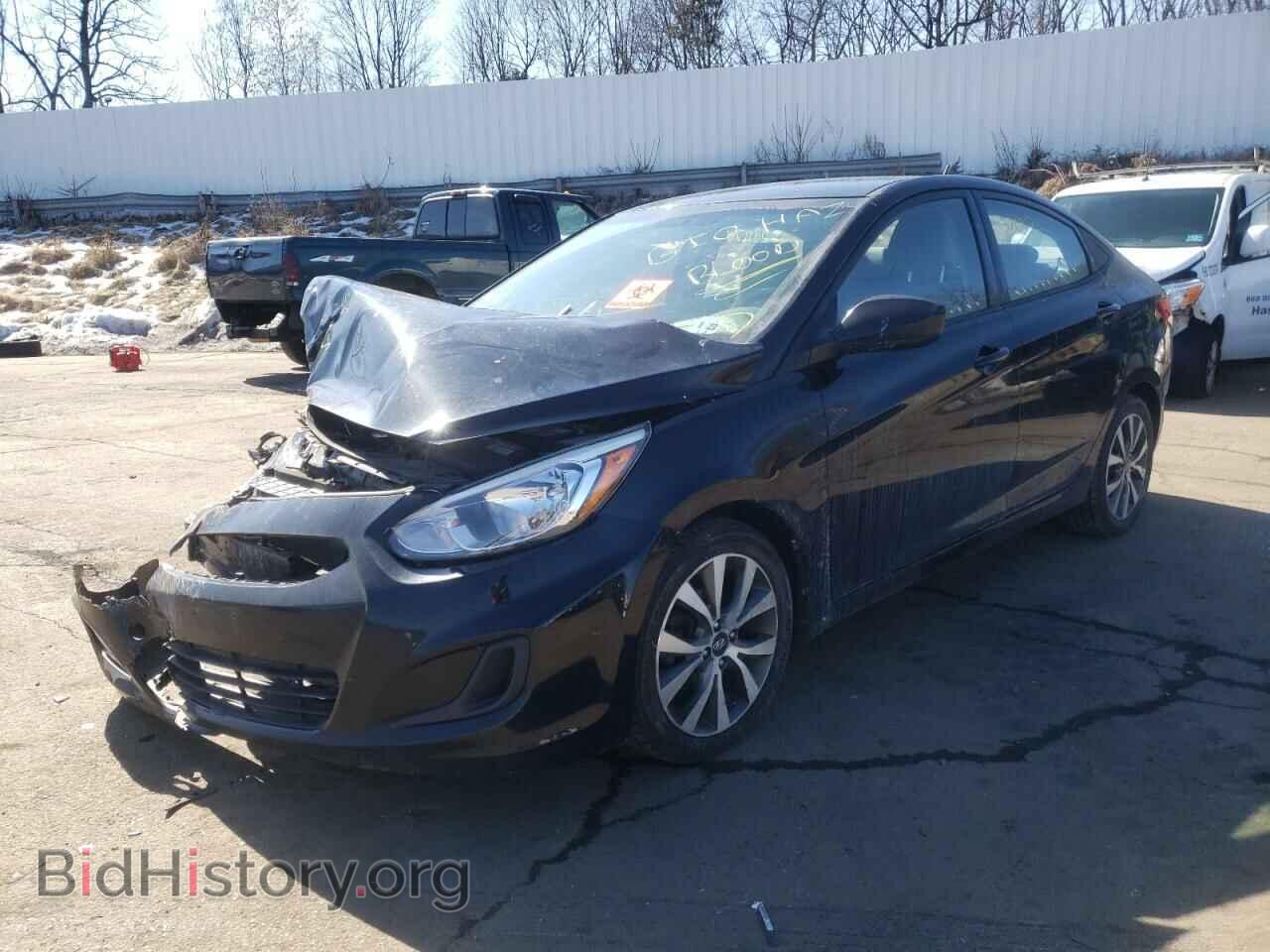 2017 HYUNDAI ACCENT - VIN: KMHCT4AE3HU352267 - Фото 2