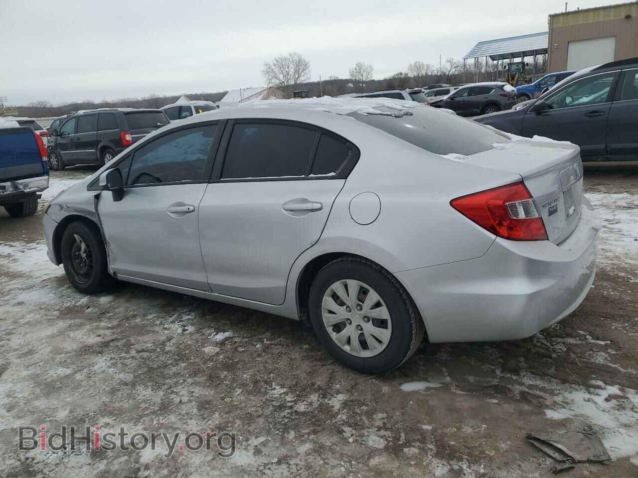 2012 HONDA CIVIC - VIN: 2HGFB2F52CH328542 - Фото 2