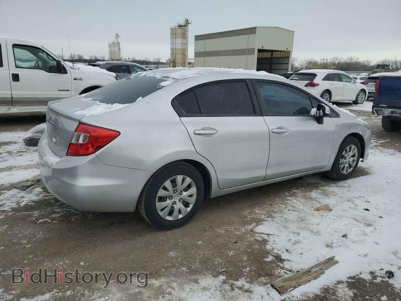 2012 HONDA CIVIC - VIN: 2HGFB2F52CH328542 - Фото 3