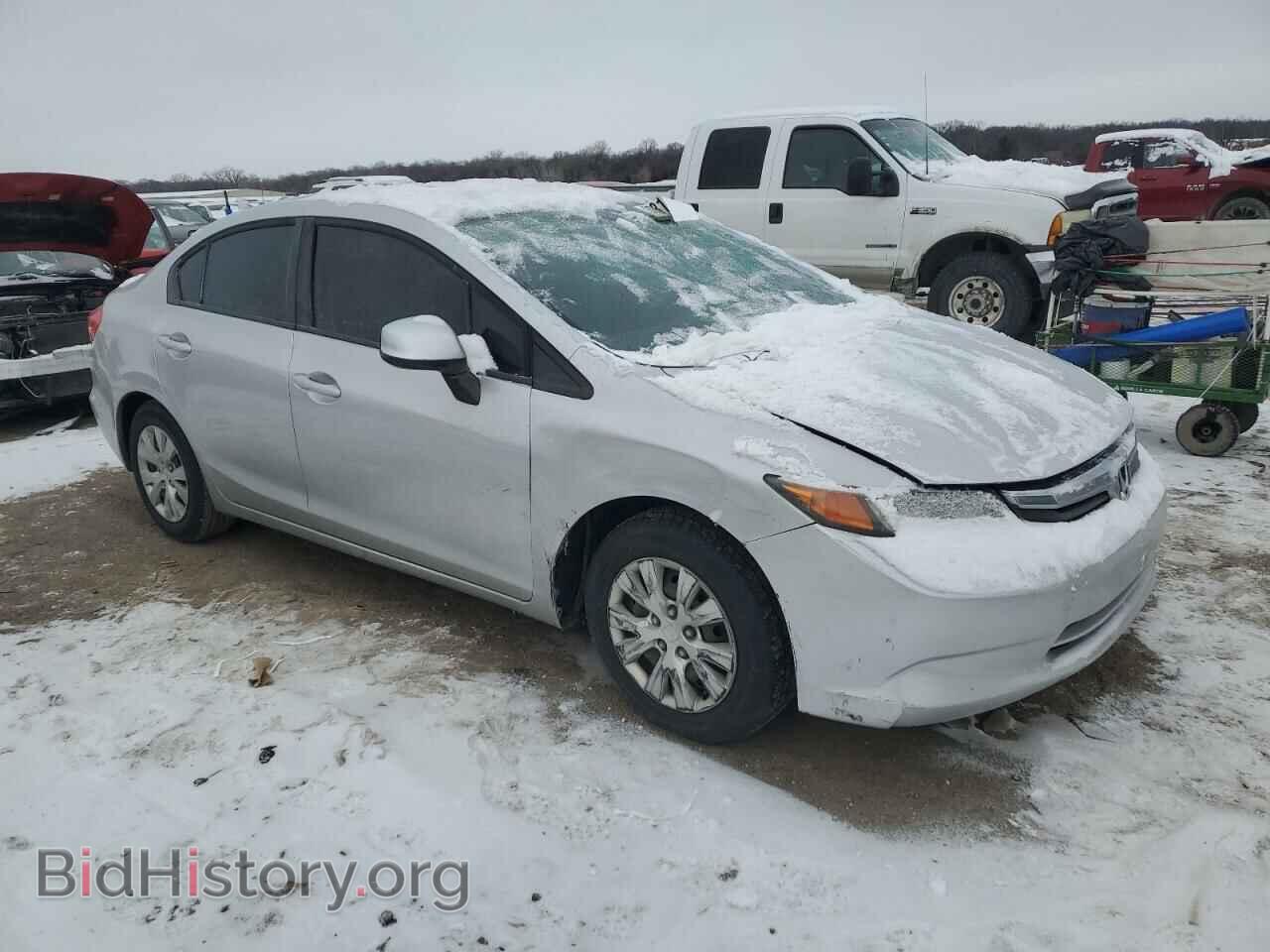 2012 HONDA CIVIC - VIN: 2HGFB2F52CH328542 - Фото 4