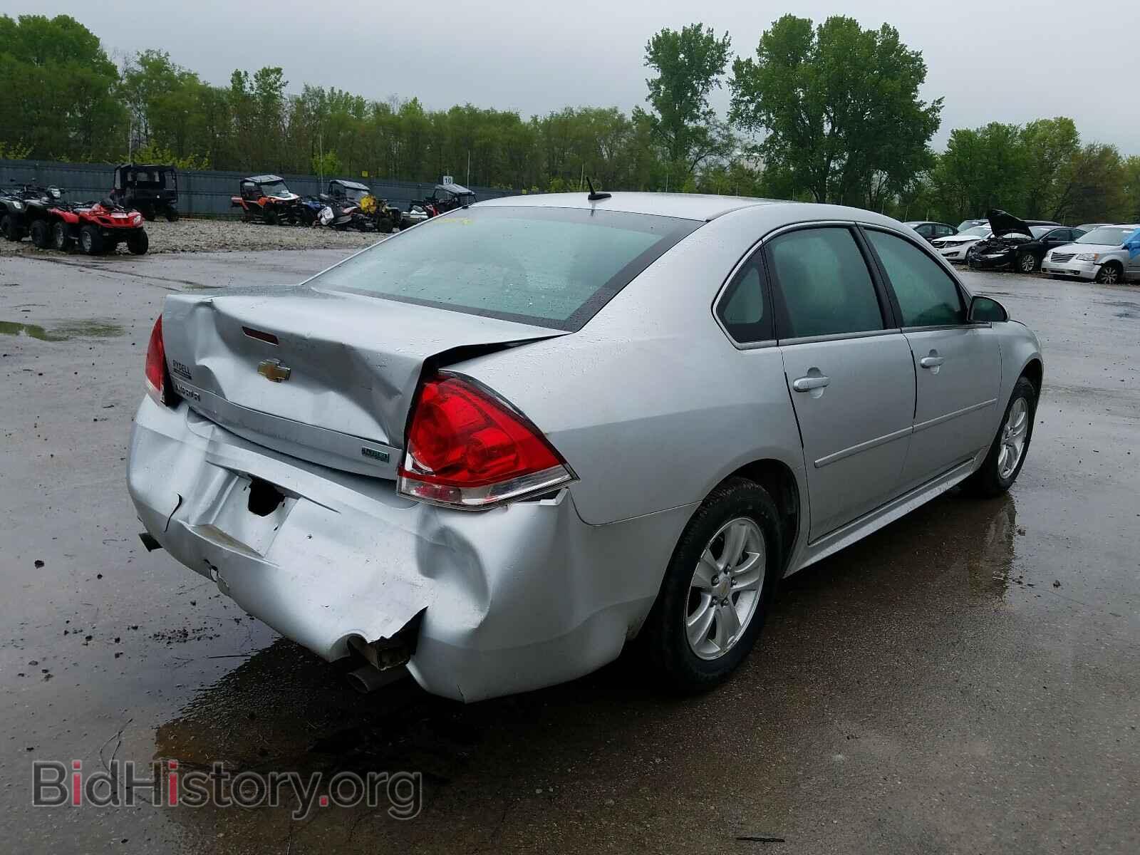 2013 CHEVROLET IMPALA - VIN: 2G1WF5E36D1169239 - Фото 4