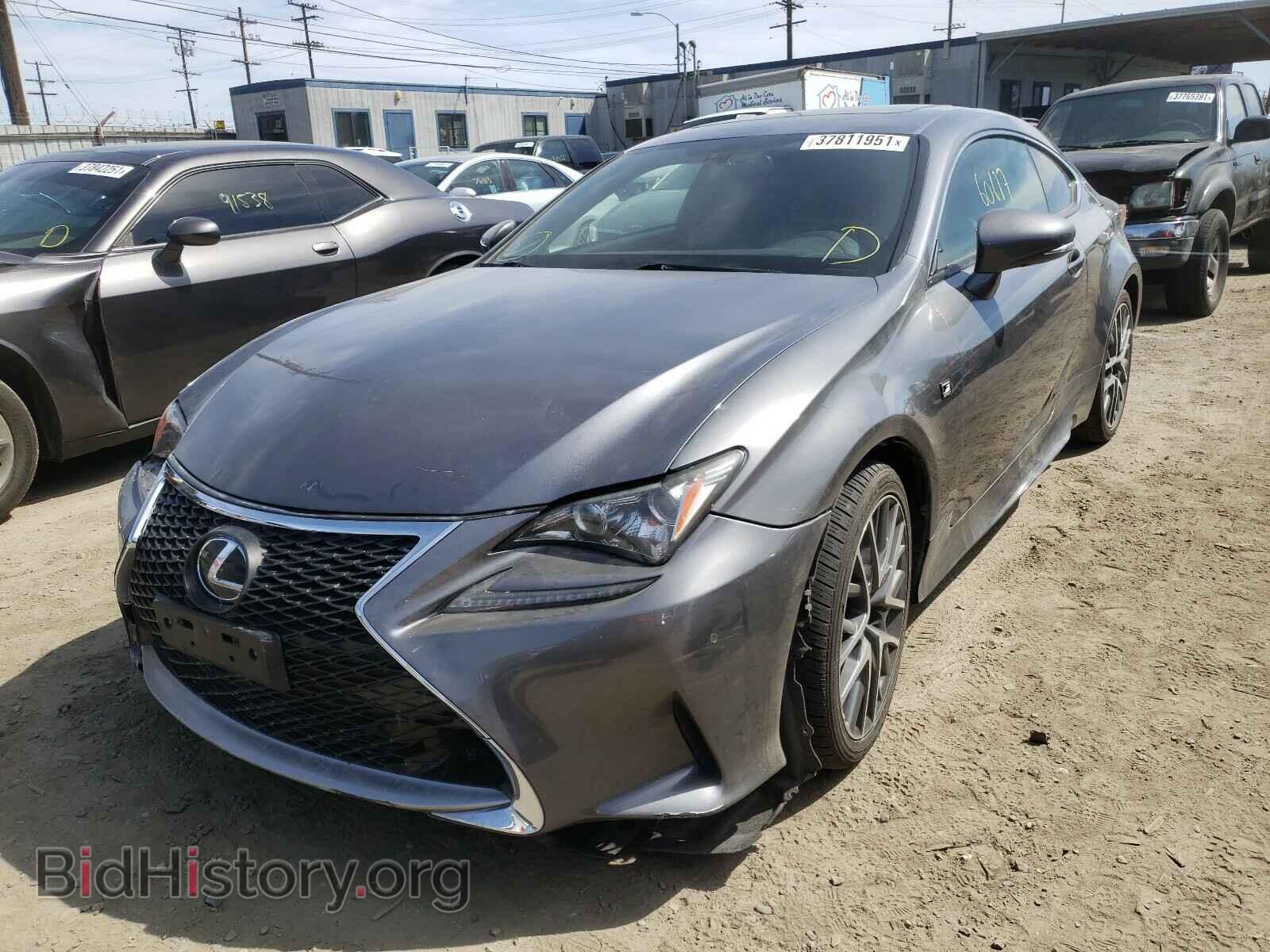 2017 LEXUS RC - VIN: JTHHA5BC4H5005686 - Фото 2