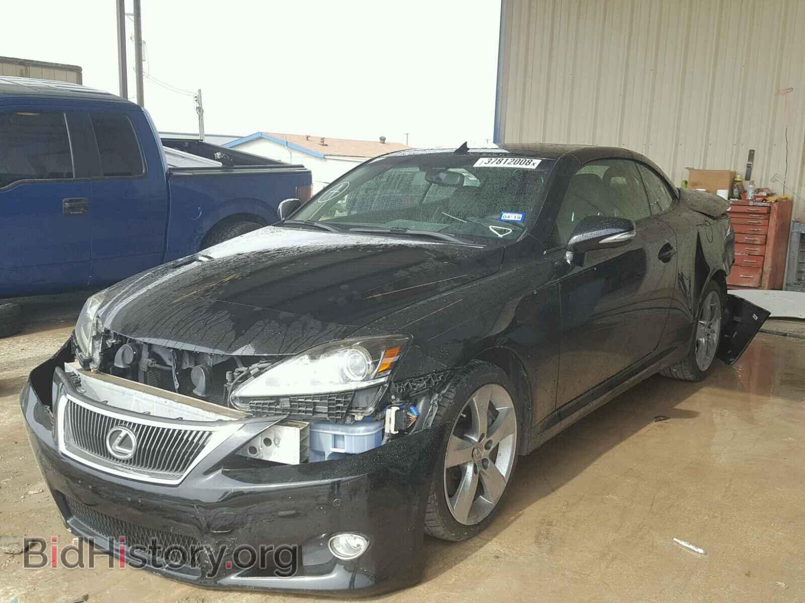 2011 LEXUS IS - VIN: JTHFE2C29B2505903 - Фото 2