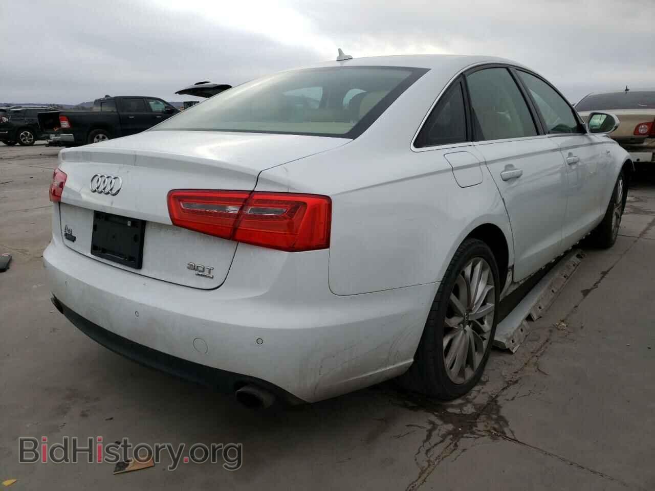 2014 AUDI A6 - VIN: WAUFGAFC6EN016868 - Фото 4